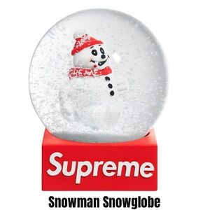 Supreme Snowman Snowglobe